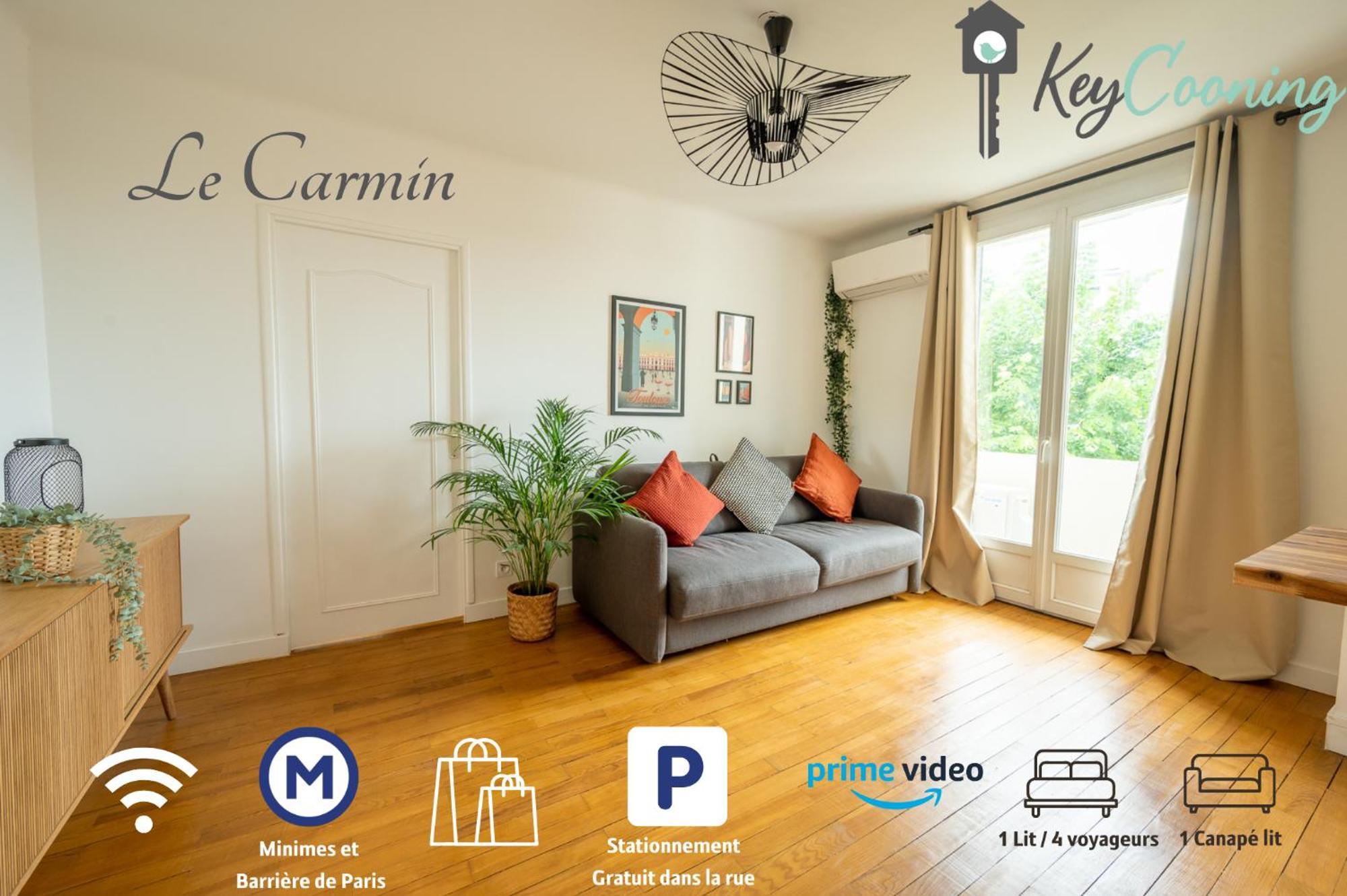 Le Carmin - Calme, Spacieux Et Climatise Toulouse Exteriör bild